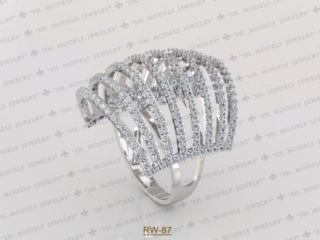 Womens Ring-RW-87 3D Model