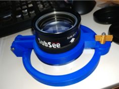 Camera house mount for Subsee +10 3D Print Model