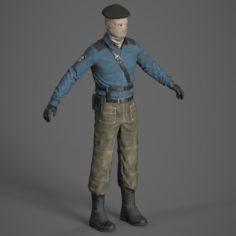 Mercenary 3D Model