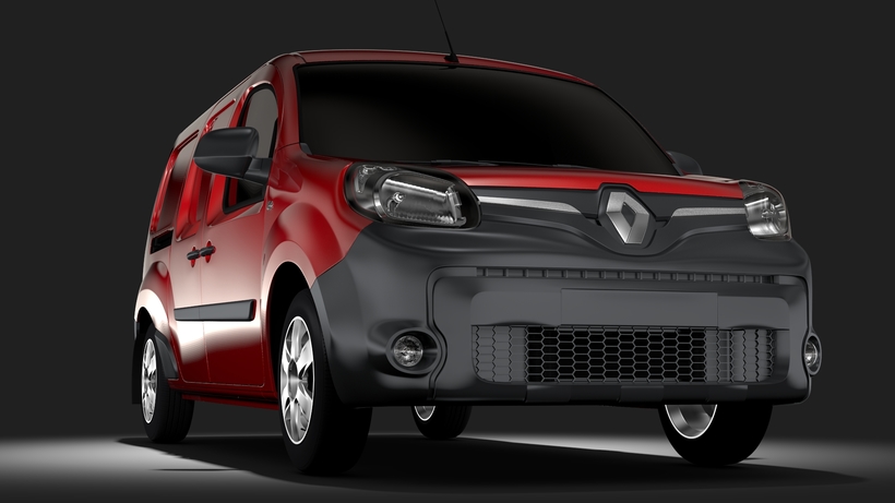 Renault Kangoo Maxi Van 2017 L3 2017 3D Model