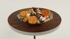 Halloween Candy 3D Model