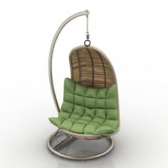 Modern armchair7 3D Model