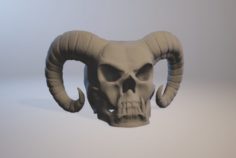 Devil skull 3D Model
