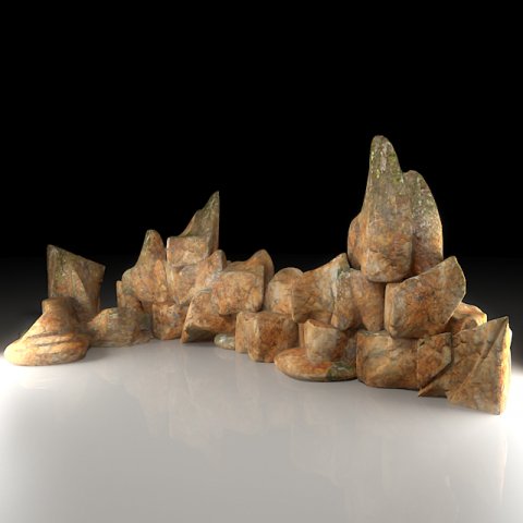 Stone 3D Model