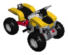 Lego 31022 Turbo Quad A Free 3D Model
