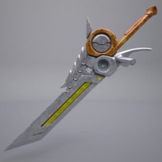 Fantasy sword8 3D Model