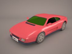 Ferrari 348 tb 1989-1995 3D Model