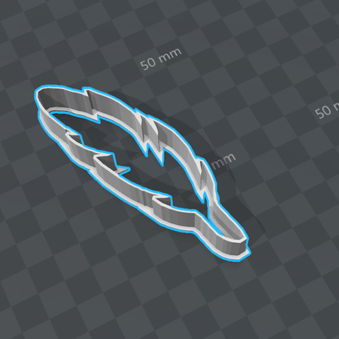 feather cookie 3D Print Model