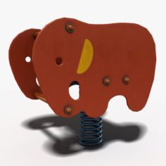 Elephant Spring 3D Model