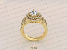 Womens Ring-RW-108 3D Model