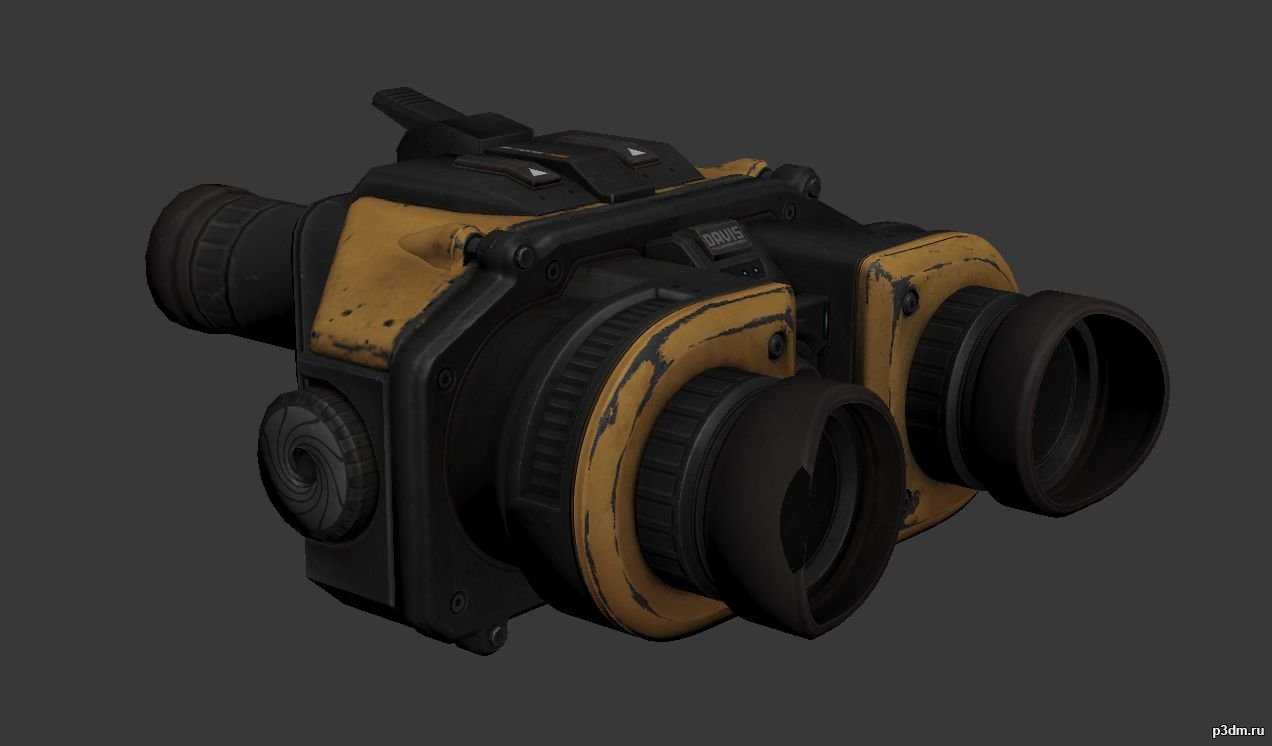 Orbital barrage 3D Model
