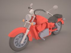 Honda Shadow VLX 3D Model