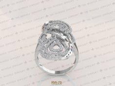 Womens Ring-RW-75 3D Model