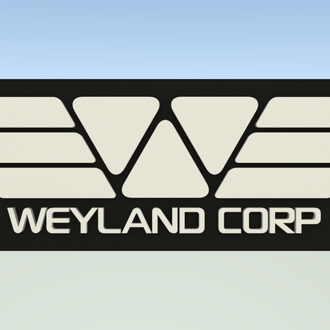 Weyland Corporation luggage tag 3D Print Model