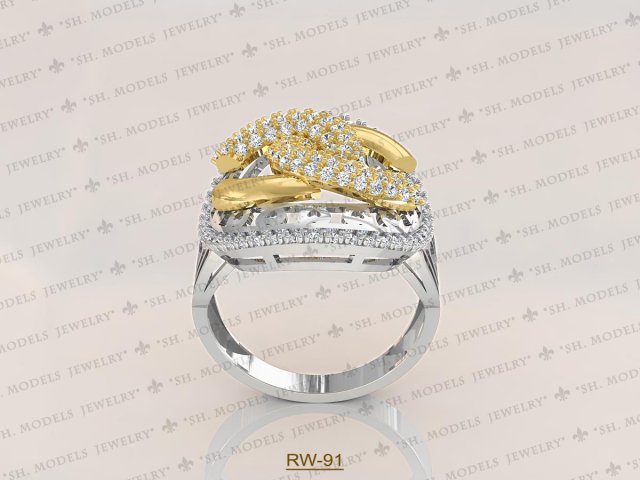 Womens Ring-RW-91 3D Model