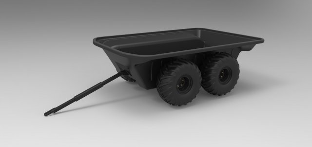 Argo trailer 3D Model