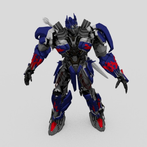 Optimus Prime New Look						 Free 3D Model