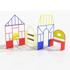 Playgrounds011-015 3D Model
