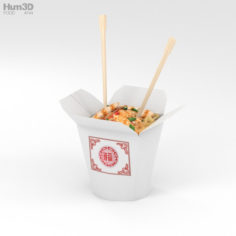 Chinese Noodles 3D Model