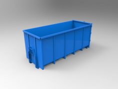 Container with multilift system real project 3D Model