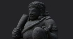 Dwarapala Statue 3D Model