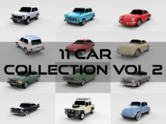 Car Collection Vol 2 3D Model