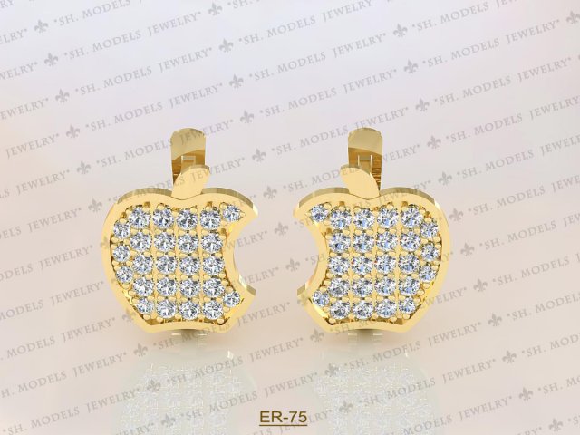 Earrings-75 3D Model