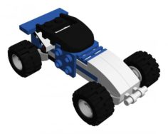 Lego 7800 Off Road Racer Free 3D Model