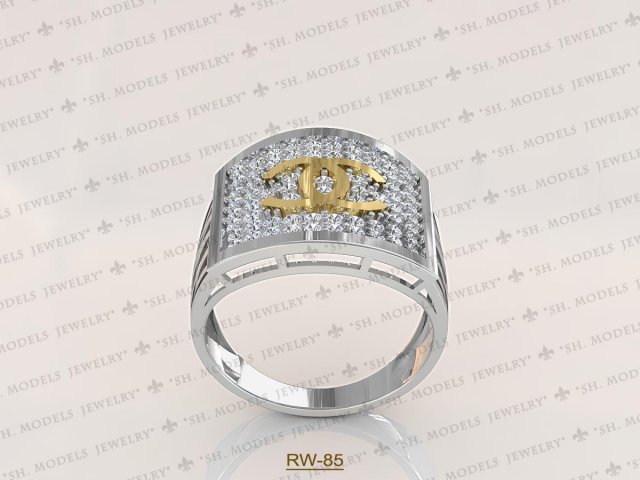 Womens Ring-RW-85 3D Model