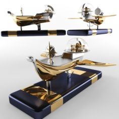 Space ship 3D Model
