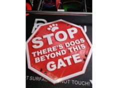 stop dogs sign 3D Print Model
