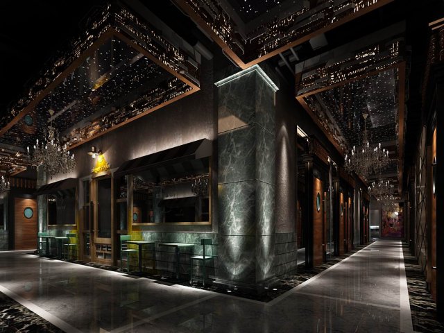 Party bar ktv sauna design complete 114 3D Model