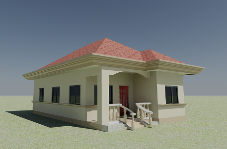 3d House 3D Model