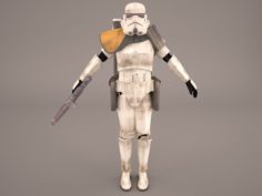 Sandtrooper Star Wars 3D Model