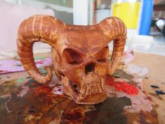 Devil Skull 3D Model
