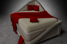 Love Bed 3D Model
