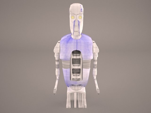 Chee 8D8 Star Wars 3D Model