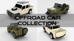Offroad Car Collection 3D Model
