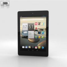 Acer Iconia Tab A1-810 Black 3D Model