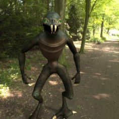 Alien Creature						 Free 3D Model