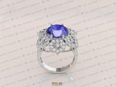 Womens Ring-RW-46 3D Model