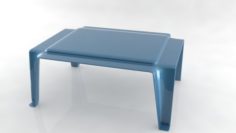 Simple stool tea coffee table Free 3D Model