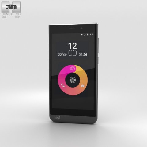 Obi Worldphone SJ15 Black-White 3D Model