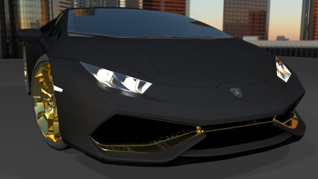 Lamborghini Huracan 3D Model