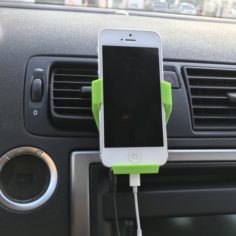 car holder iphone 5 / 5S / SE 3D Print Model