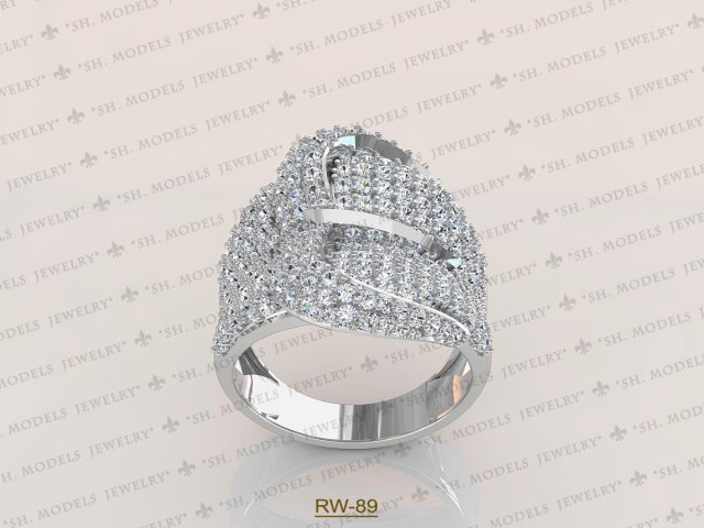 Womens Ring-RW-89 3D Model