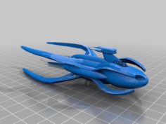Vorlon Dreadnaught from Babylon 5 3D Print Model