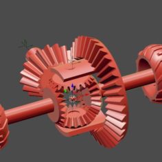 Automotive Differential						 Free 3D Model