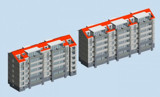 City Residential Garden villa office building design – 125 3D Model
