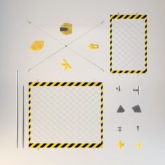 Scaffolding kit 3D Model